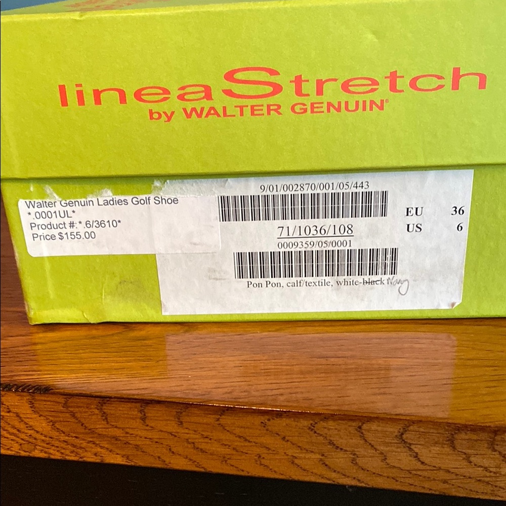 Walter Genuin Linea Stretch Ladies Spikeless Golf Shoes